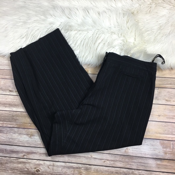 Style & Co. Pants - Style & Co Dress Pants Black pinstripe stretch